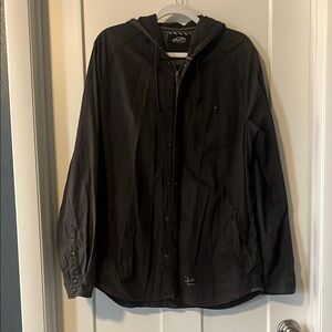 Vans Gray Lightweight Hooded Jacket